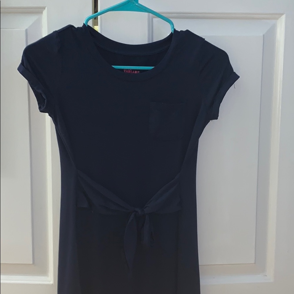 Navy blue dress